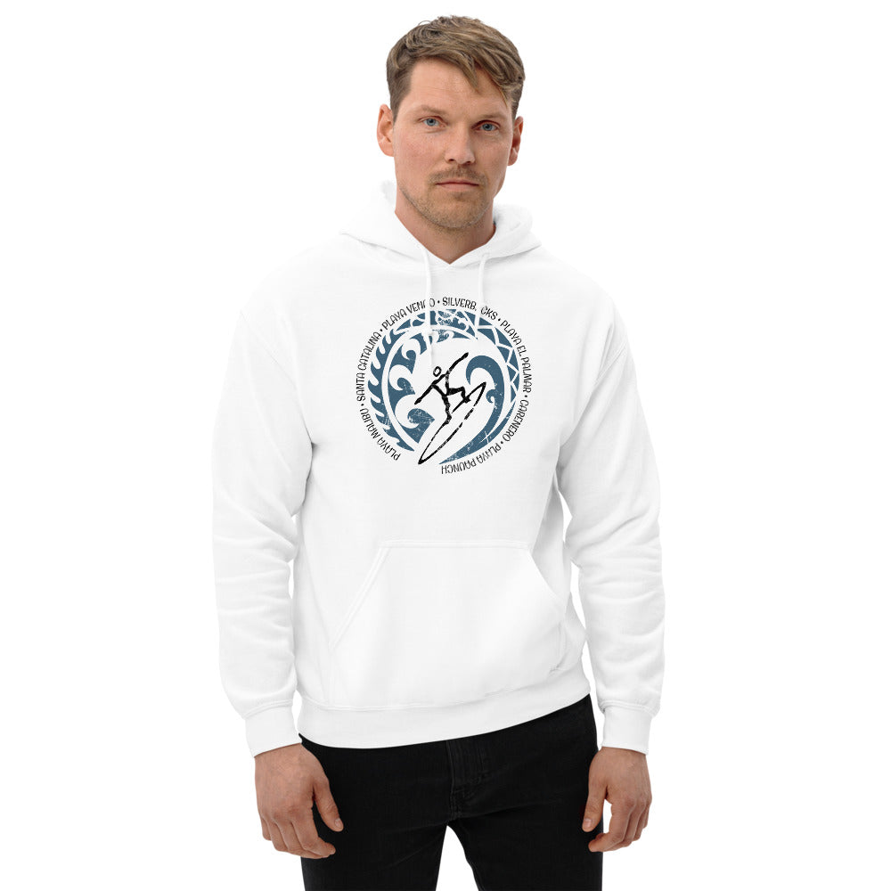 Cool Panama Surf Surfing Fan Unisex Hoodie Top Sweatshirt