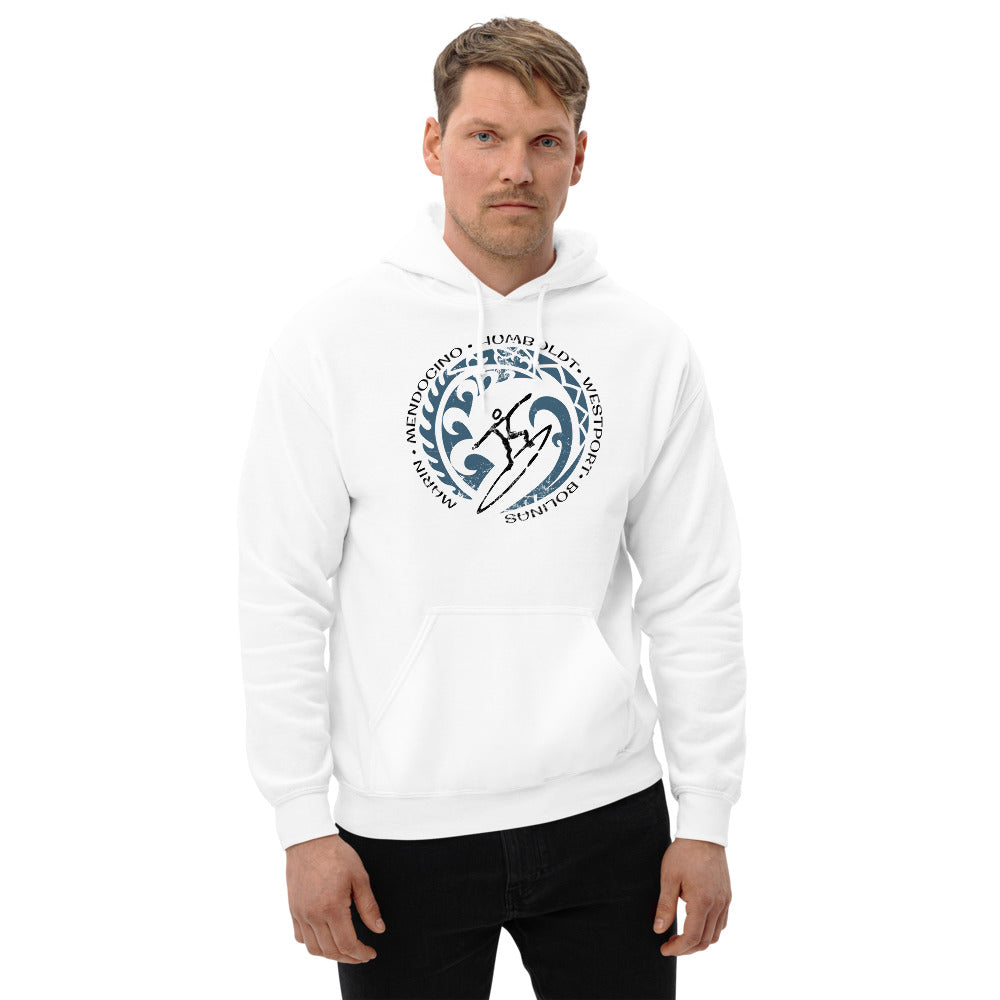 Cool Northern California Surf Surfing Fan Unisex Hoodie Top Sweatshirt