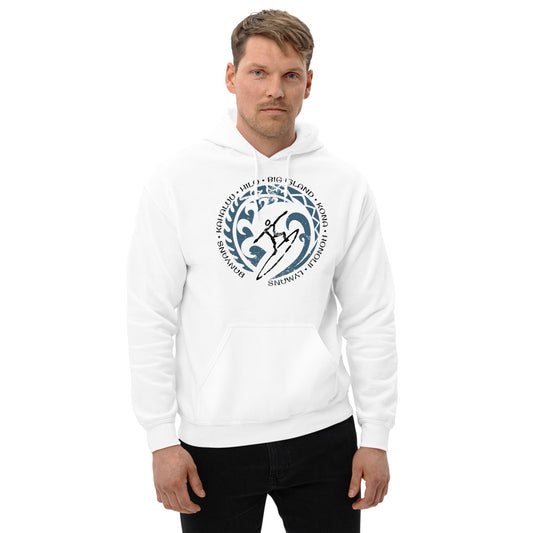 Cool Big Island Hawaii Surf Surfing Fan Unisex Hoodie Top Sweatshirt