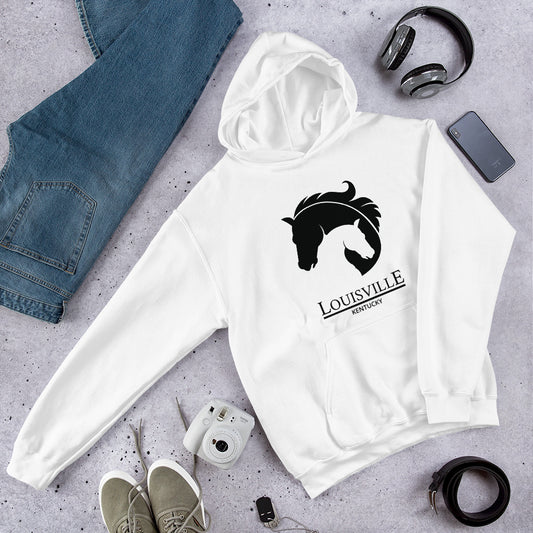 Cool Louisville Horse Racing Track Derby Fan Unisex Hoodie Top Sweatshirt