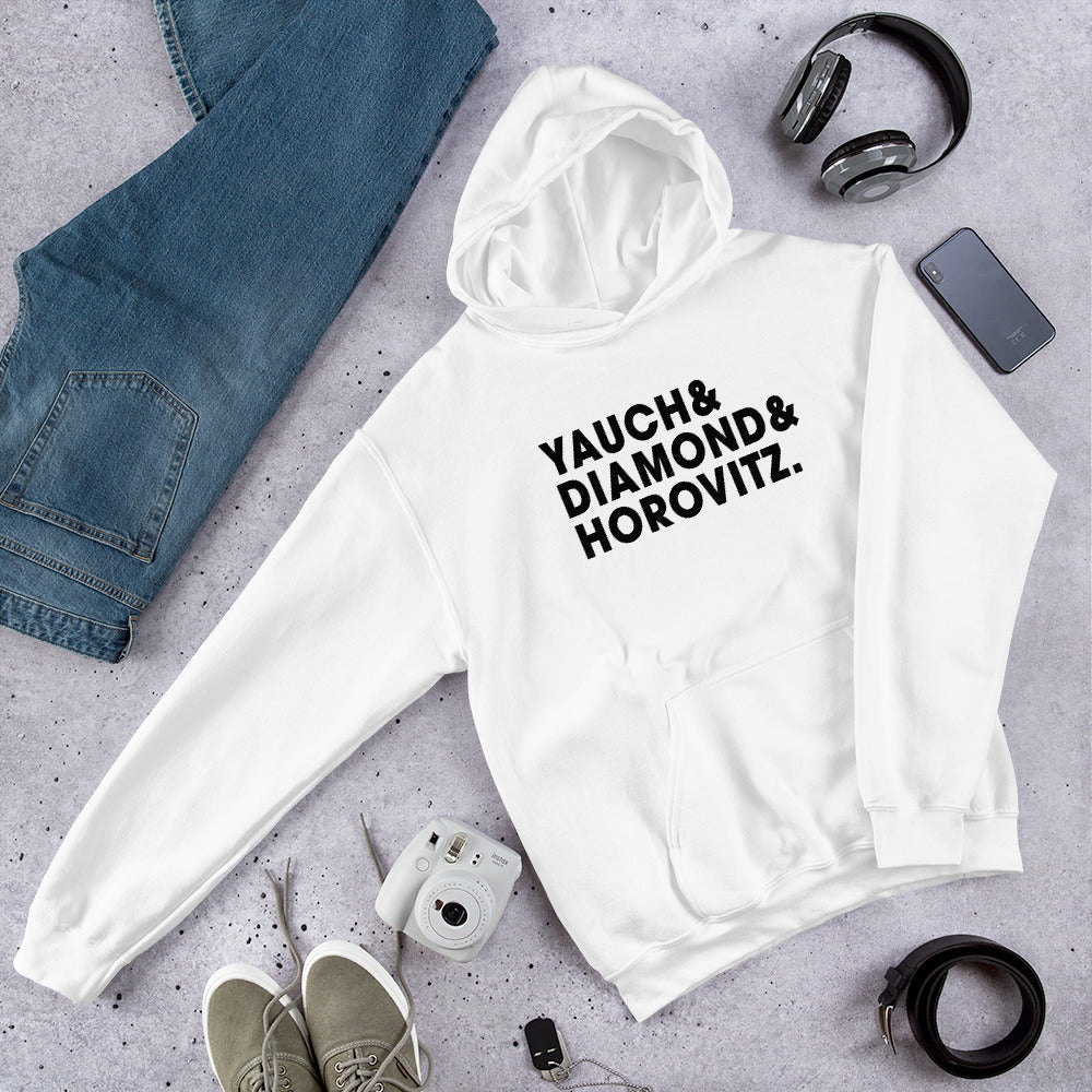 Yauch Diamond Horovitz Old School Hip Hop Music Legends Unisex Hoodie Top Sweatshirt