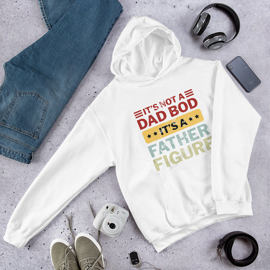 Funny Father's Day Dad Bod Joke Slogan Unisex Hoodie Top Sweatshirt