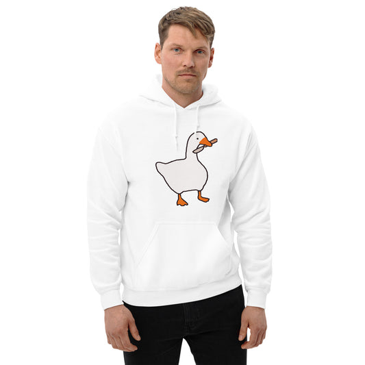 Funny Untitled Goose Gamer Video Game Fan Unisex Hoodie Top Sweatshirt