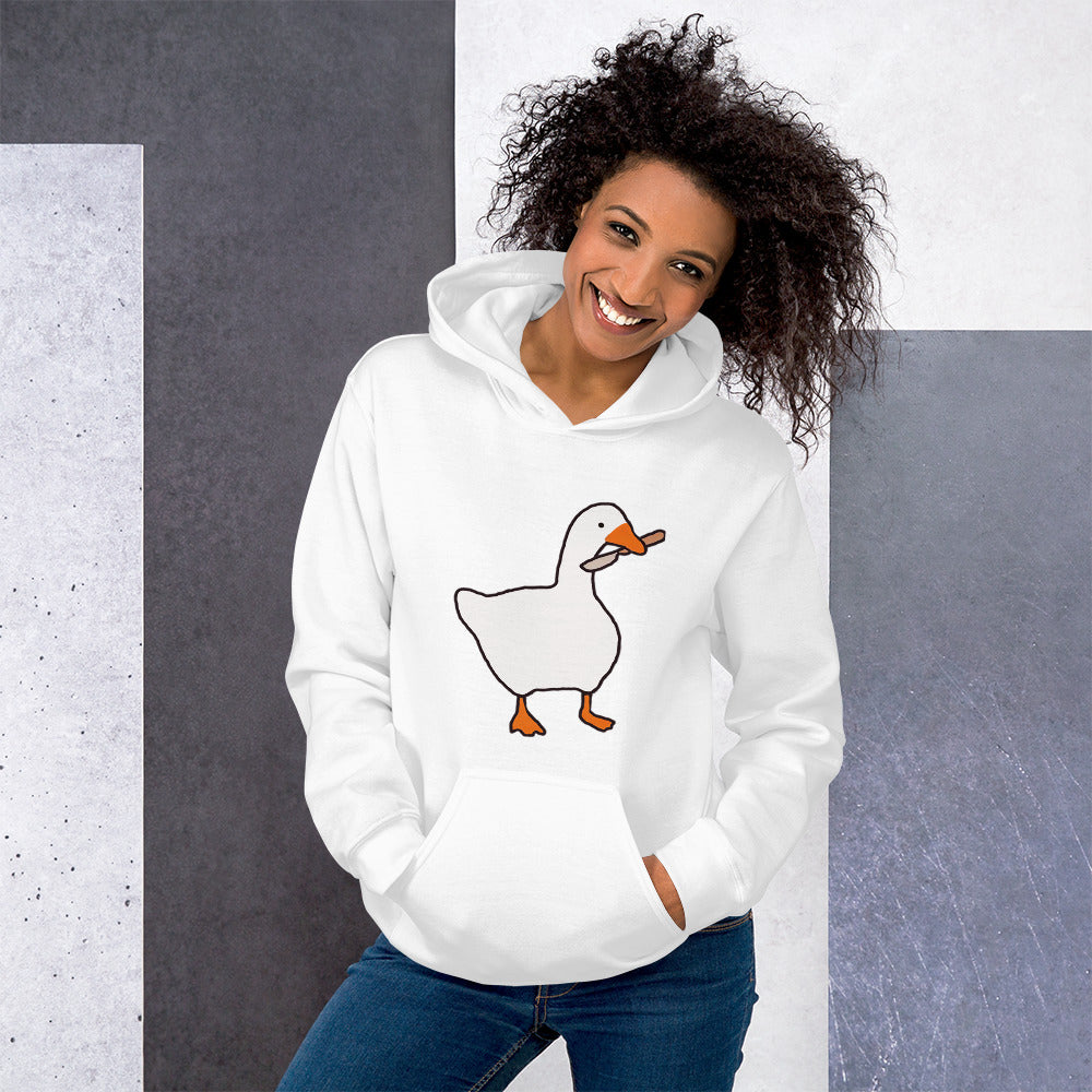 Funny Untitled Goose Gamer Video Game Fan Unisex Hoodie Top Sweatshirt