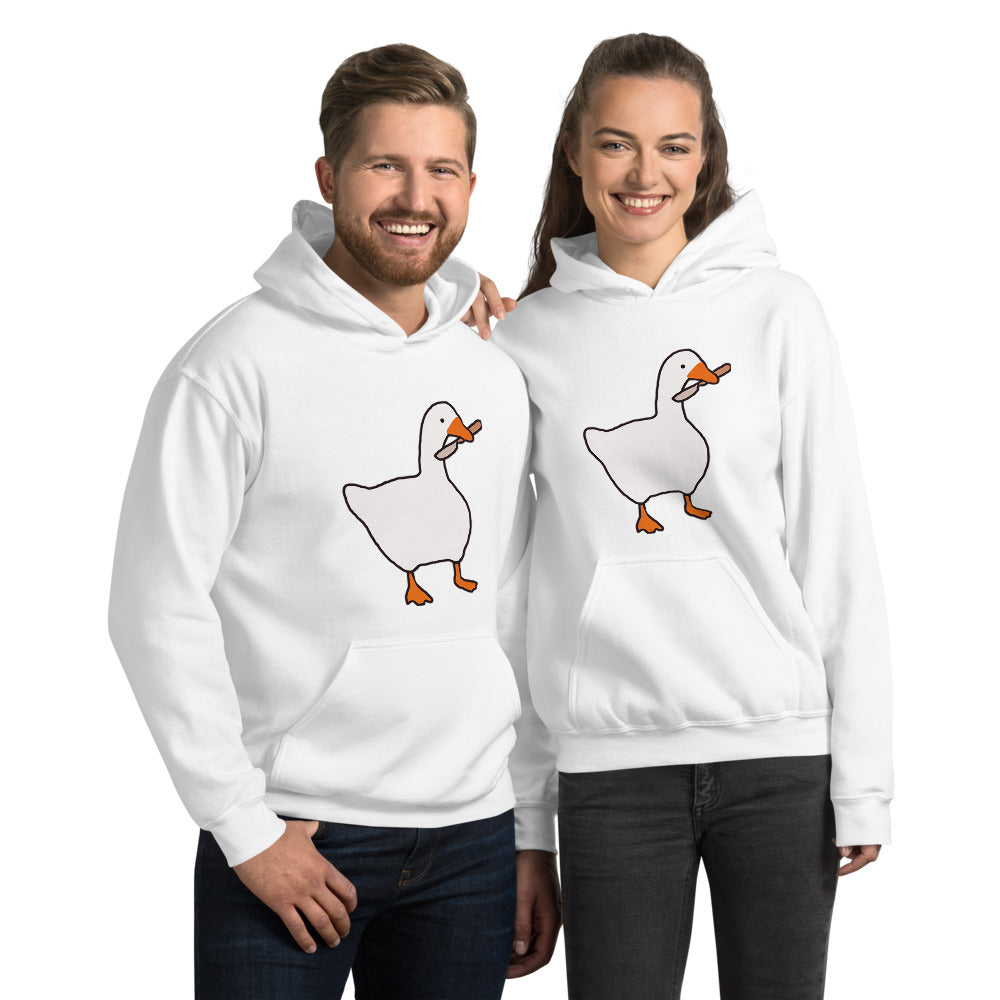 Funny Untitled Goose Gamer Video Game Fan Unisex Hoodie Top Sweatshirt