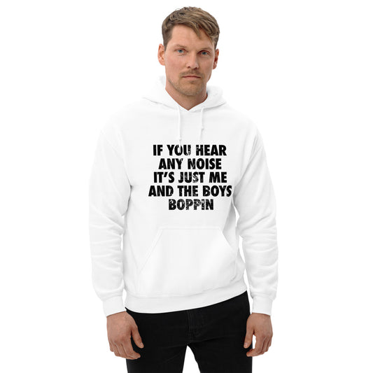 New York Baseball Fan Funny NY Boys Boppin Quote Unisex Hoodie Top Sweatshirt