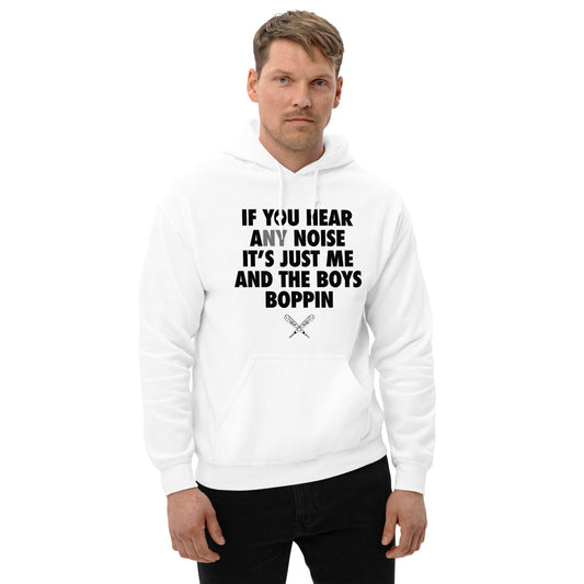 New York Baseball Fan Funny Boys Boppin Quote NY Unisex Hoodie Top Sweatshirt