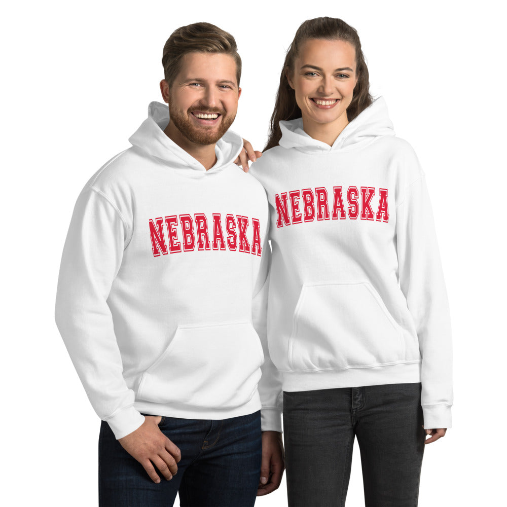 Nebraska College Football Fan Unisex Hoodie Top Sweatshirt