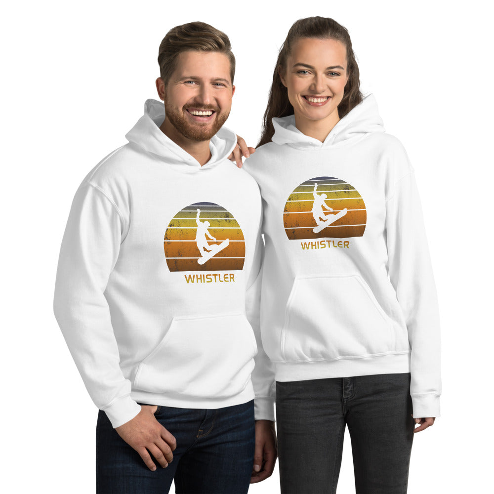 Retro Vail Colorado Snowboarding Fan Unisex Hoodie Top Sweatshirt