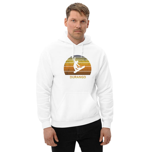 Retro Durango Colorado Snowboarding Fan Unisex Hoodie Top Sweatshirt
