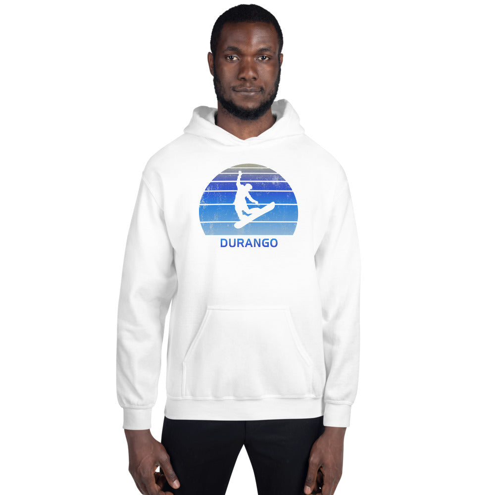 Retro Durango Colorado Snowboarding Fan Unisex Hoodie Top Sweatshirt