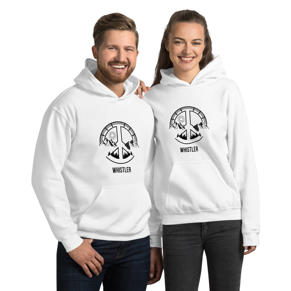 Whistler Canada Skiing Fan Snowboarding Camping Unisex Hoodie Top Sweatshirt