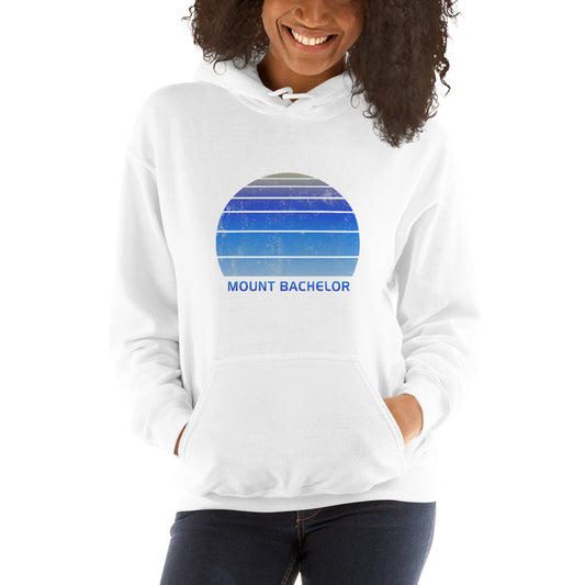 Retro Mount Bachelor Skiing Fan Unisex Hoodie Top Sweatshirt