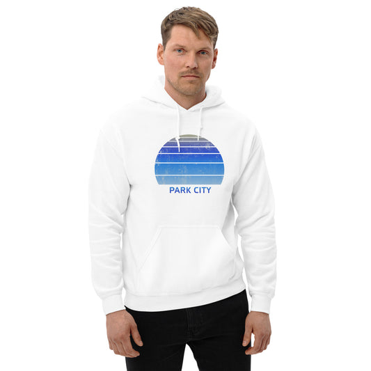 Retro Park City Utah Ski Skiing Fan Unisex Hoodie Top Sweatshirt