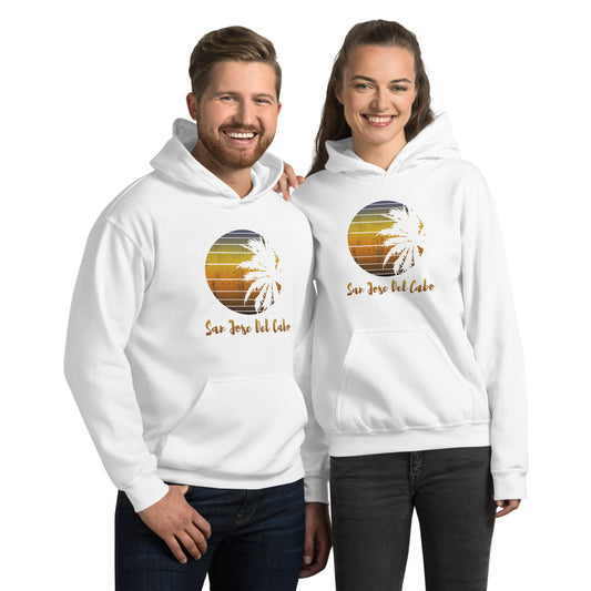 Retro San Jose Del Cabo Mexico Beach Family Vacation Souvenir Palm Tree Unisex Hoodie Top Sweatshirt