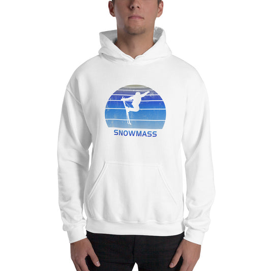 Retro Snowmass Colorado Skiing Fan Unisex Hoodie Top Sweatshirt