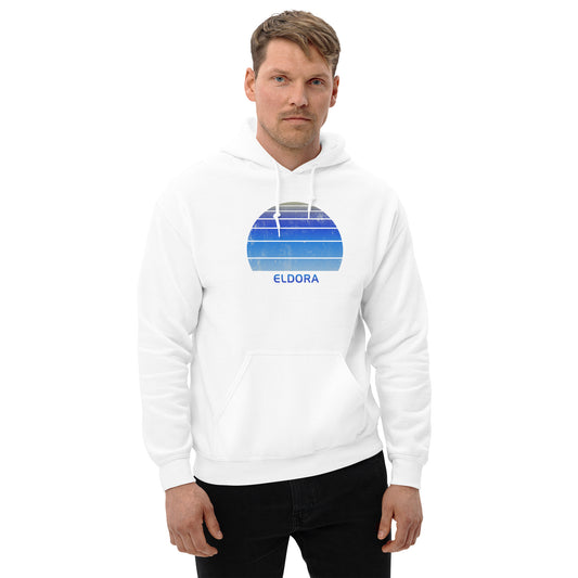 Retro Eldora Colorado Ski Skiing Fan Unisex Hoodie Top Sweatshirt
