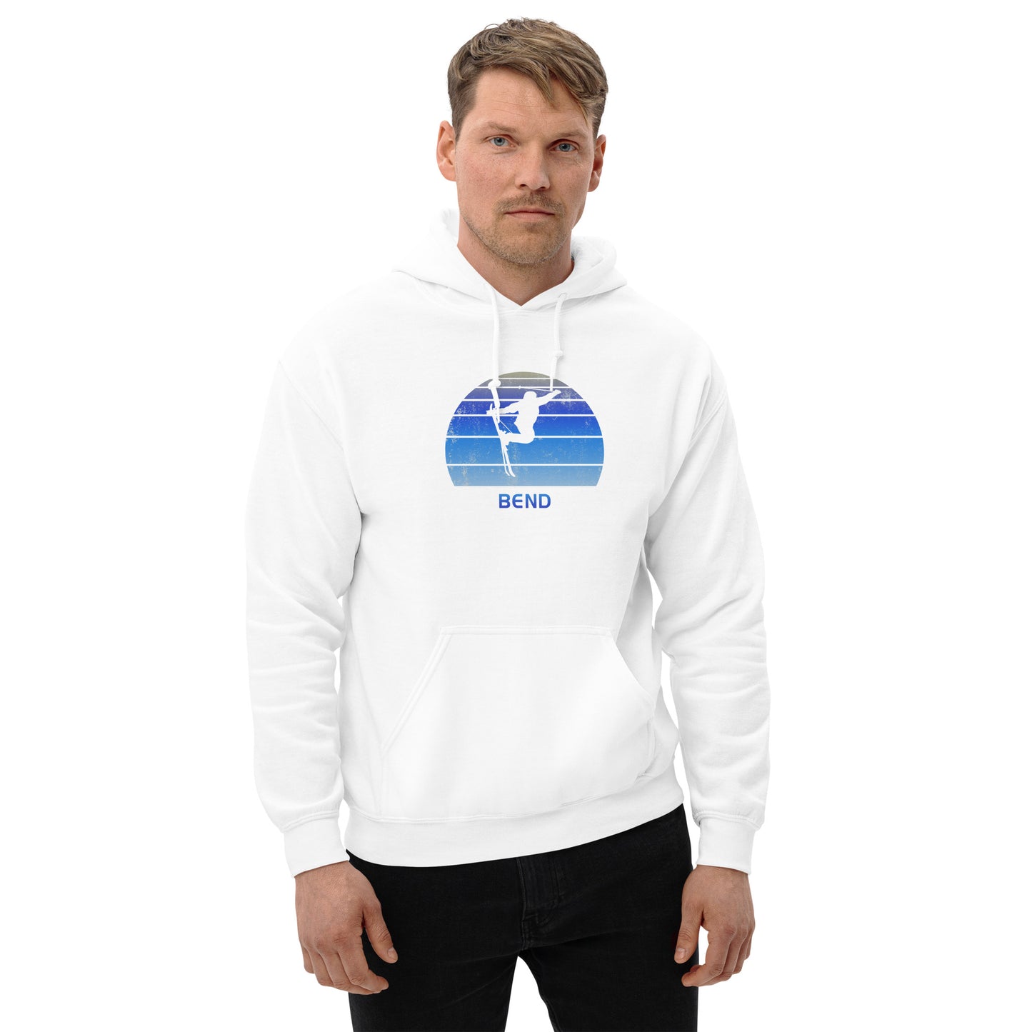 Retro Bend Oregon Skiing Fan Unisex Hoodie Top Sweatshirt