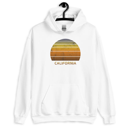 Retro California Unisex Hoodie Top Sweatshirt