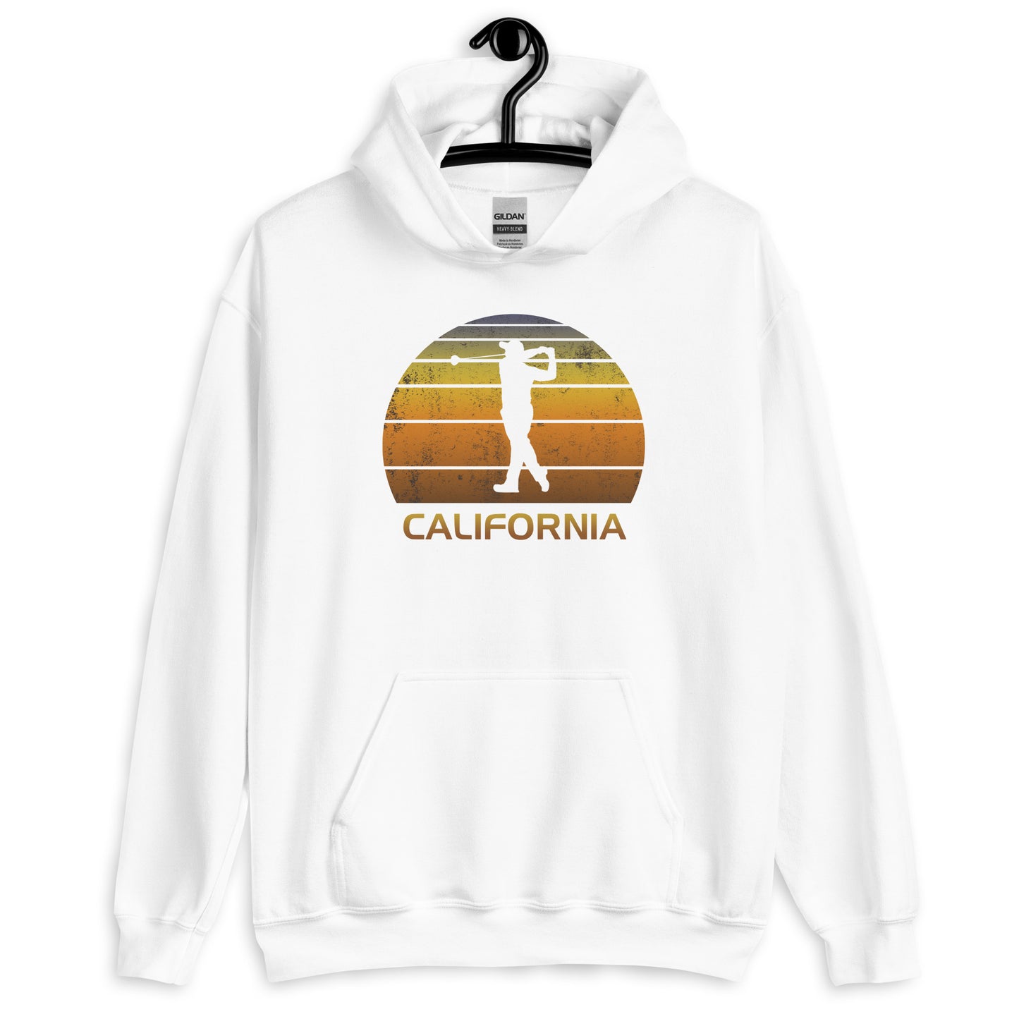 California Golf Fan Golfer Unisex Hoodie Top Sweatshirt