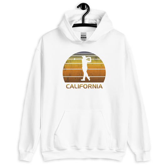 California Golf Fan Golfer Unisex Hoodie Top Sweatshirt