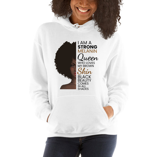 African American Women Pride Black Quote Unisex Hoodie Top Sweatshirt