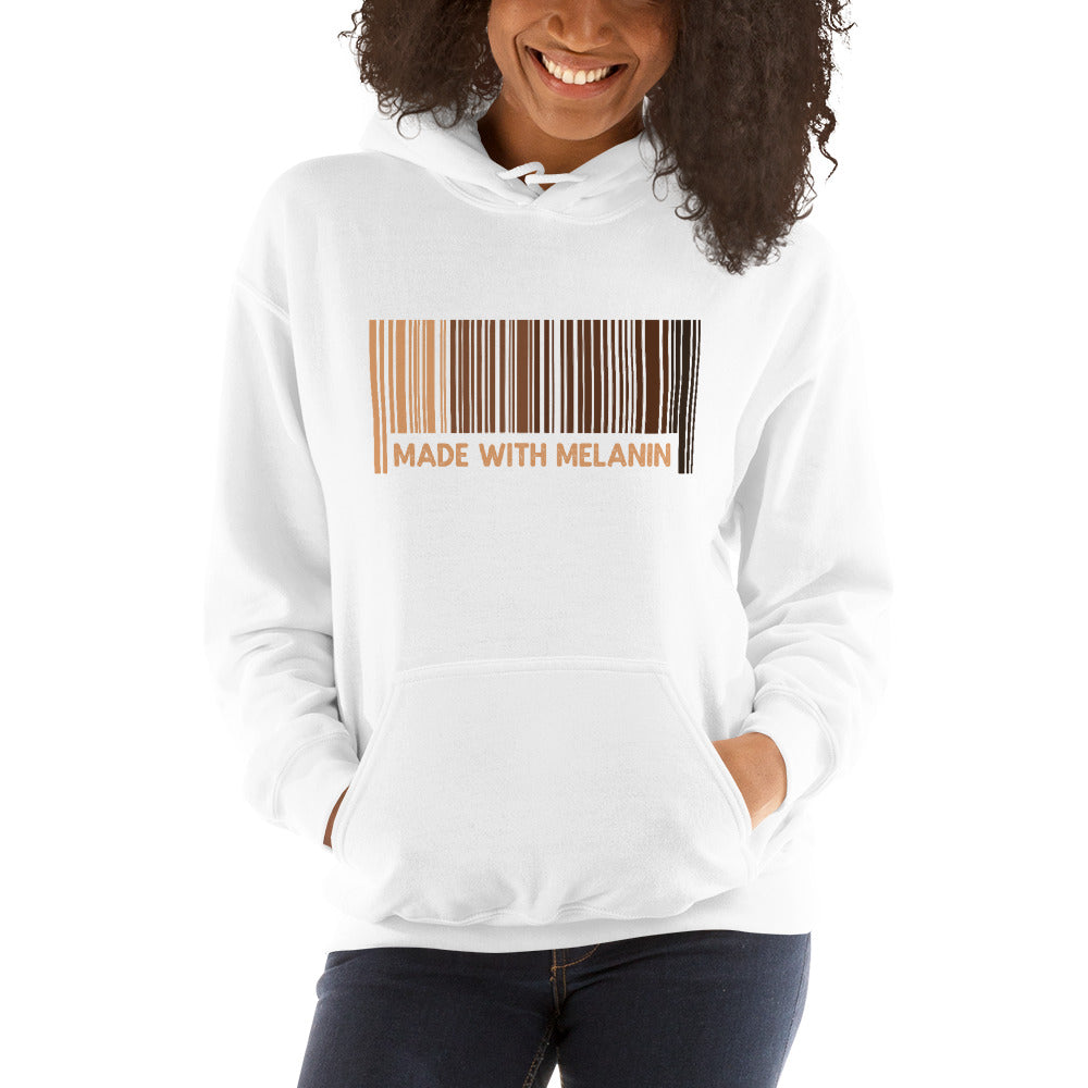 Melanin Black African American Pride Unisex Hoodie Top Sweatshirt