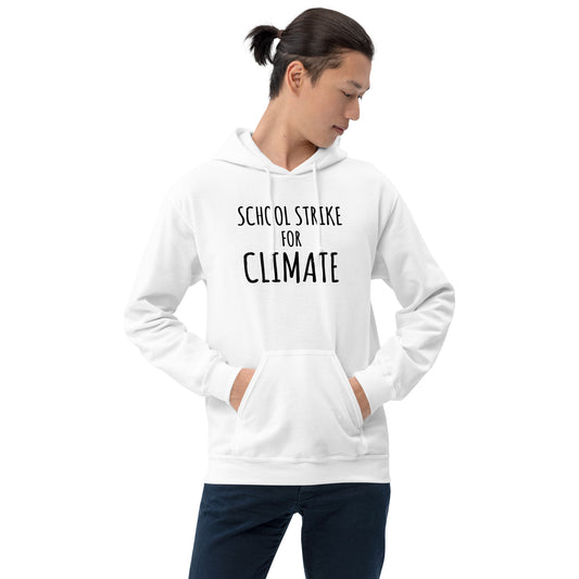 School Strike For Climate Change Movement Unisex Hoodie Top Sweatshirt