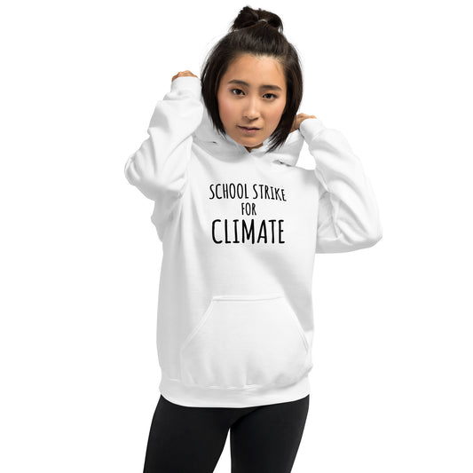 School Strike For Climate Change Movement Unisex Hoodie Top Sweatshirt