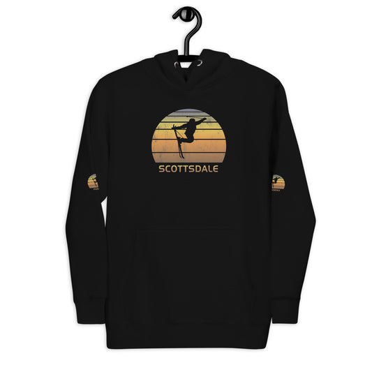 Funny Ski Scottsdale Arizona Skiing Joke Unisex Hoodie Top Sweatshirt