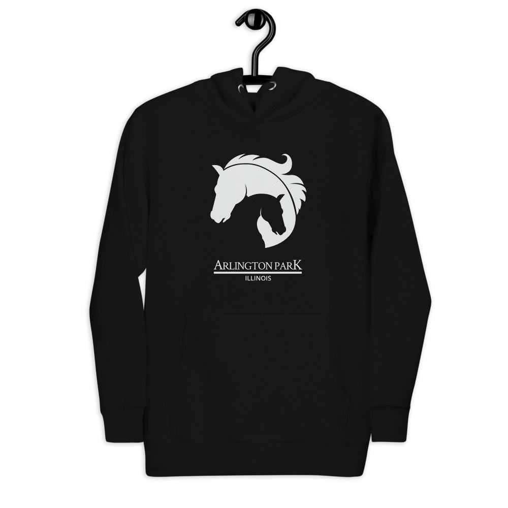 Cool Arlington Park Horse Racing Track Derby Fans Unisex Hoodie Top Sweatshirt