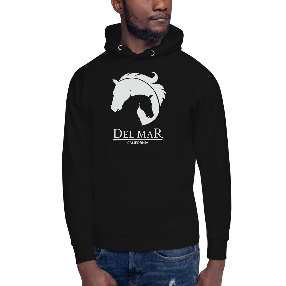 Cool Del Mar California Horse Racing Track Derby Fans Unisex Hoodie Top Sweatshirt