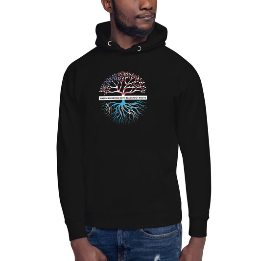 Blackfoot Blackfeet Indian Native American Tribe Ancestry Heritage Unisex Hoodie Top Sweatshirt