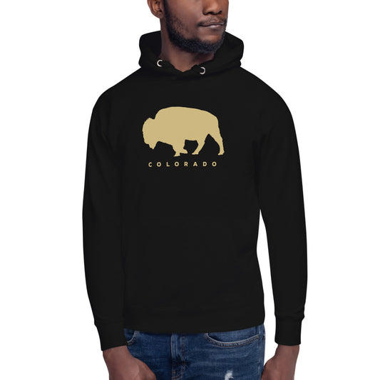 Cool State Colorado Native Buffalo Fan Unisex Hoodie Top Sweatshirt