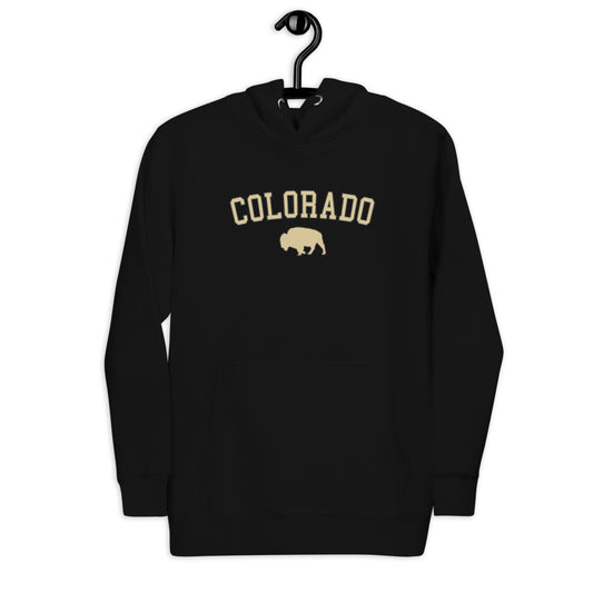 Cool State Colorado Native Buffalo Fans Unisex Hoodie Top Sweatshirt