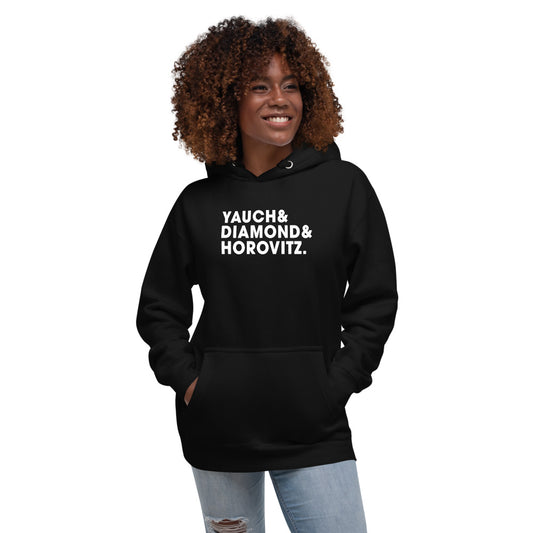 Yauch Diamond Horovitz Old School Hip Hop Music Legends Unisex Hoodie Top Sweatshirt