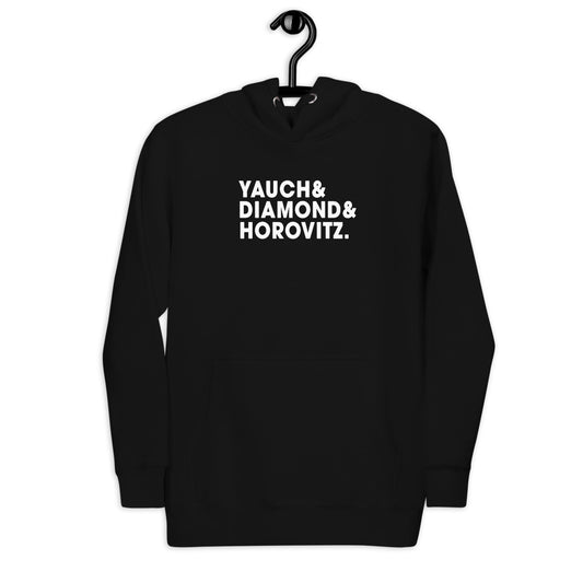 Yauch Diamond Horovitz Old School Hip Hop Music Legends Unisex Hoodie Top Sweatshirt