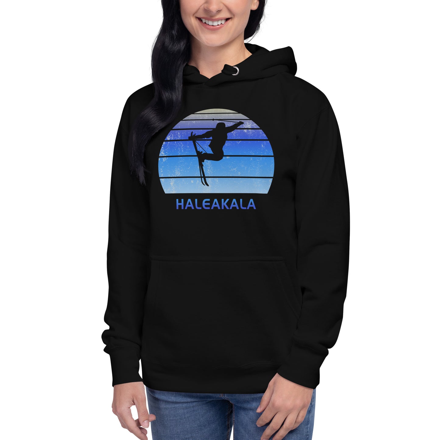 Funny Ski Haleakala Maui Hawaii Skier Skiing Joke Unisex Hoodie Top Sweatshirt