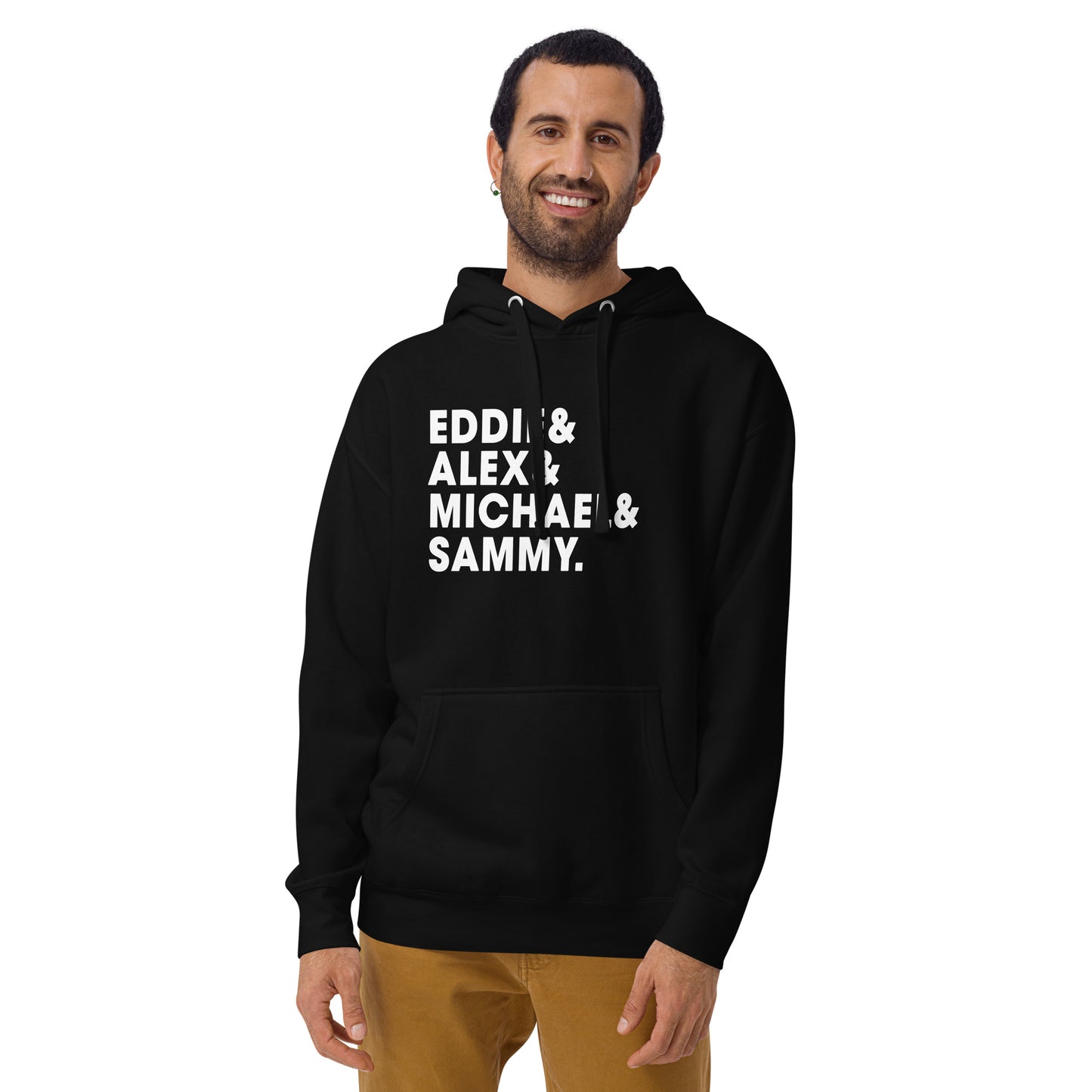 Eddie Alex Michael Sammy Classic Rock & Roll Music Band Fan Unisex Hoodie Top Sweatshirt