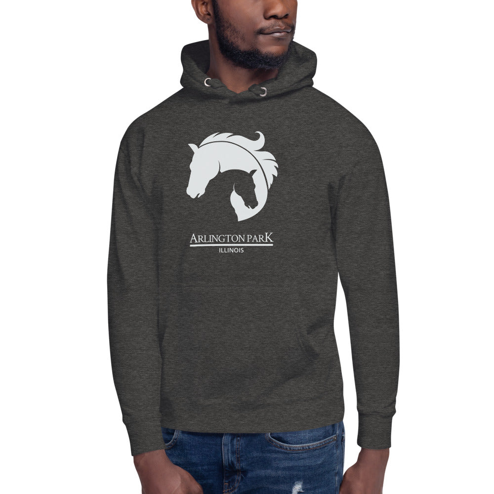 Cool Arlington Park Horse Racing Track Derby Fans Unisex Hoodie Top Sweatshirt