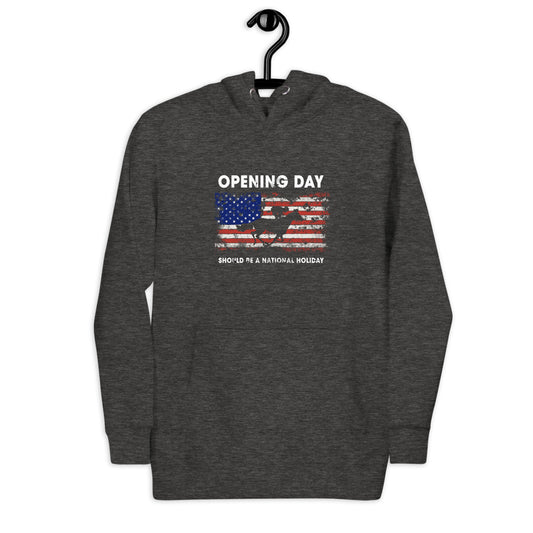 Opening Day Horse Racing Track Race Derby Fan USA Flag Unisex Hoodie Top Sweatshirt