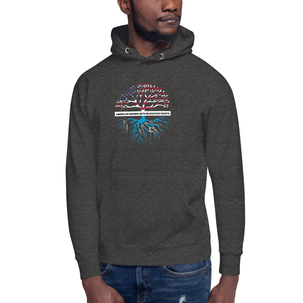 Blackfoot Blackfeet Indian Native American Tribe Ancestry Heritage Unisex Hoodie Top Sweatshirt