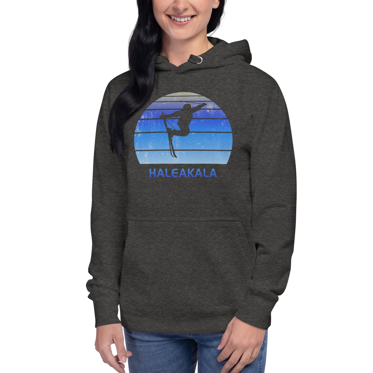 Funny Ski Haleakala Maui Hawaii Skier Skiing Joke Unisex Hoodie Top Sweatshirt