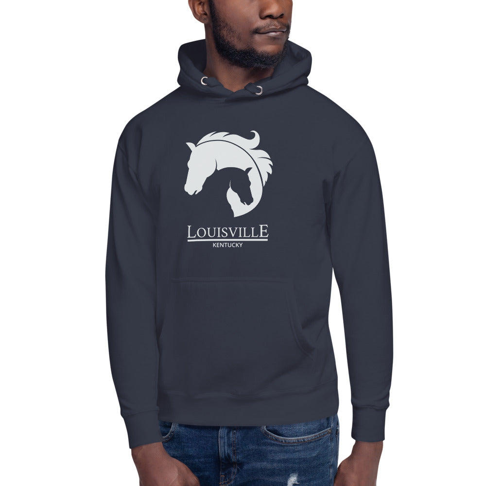 Cool Louisville Horse Racing Track Derby Fans Unisex Hoodie Top Sweatshirt