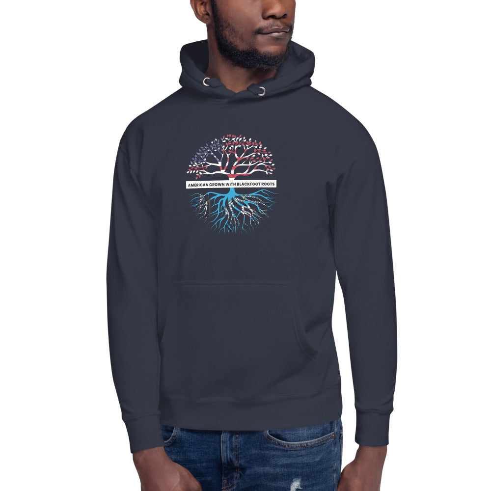 Blackfoot Blackfeet Indian Native American Tribe Ancestry Heritage Unisex Hoodie Top Sweatshirt