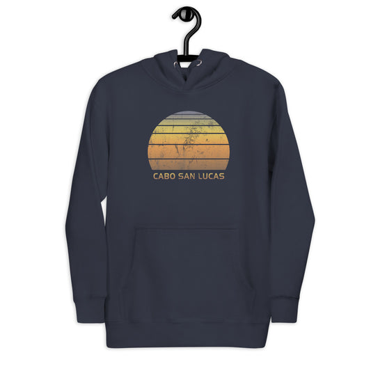 Retro Cabo San Lucas Mexico Mexican Beach Vacation Souvenir Unisex Hoodie Top Sweatshirt