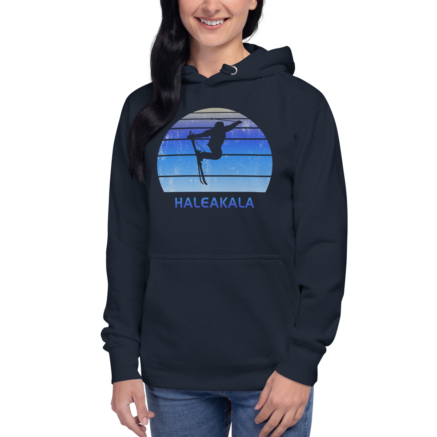 Funny Ski Haleakala Maui Hawaii Skier Skiing Joke Unisex Hoodie Top Sweatshirt