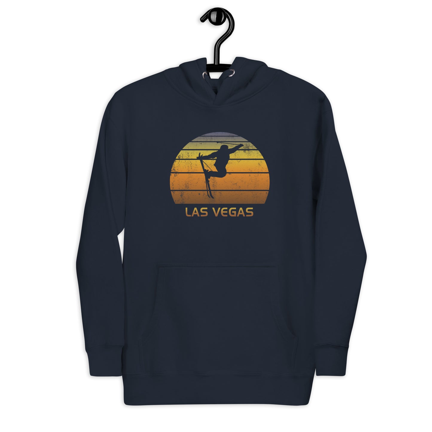 Funny Ski Las Vegas Skiing Joke Unisex Hoodie Top Sweatshirt