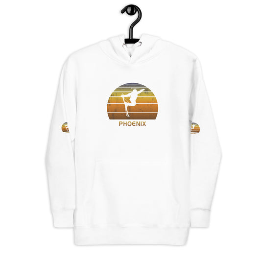 Funny Ski Phoenix Arizona Skiing Joke Unisex Hoodie Top Sweatshirt