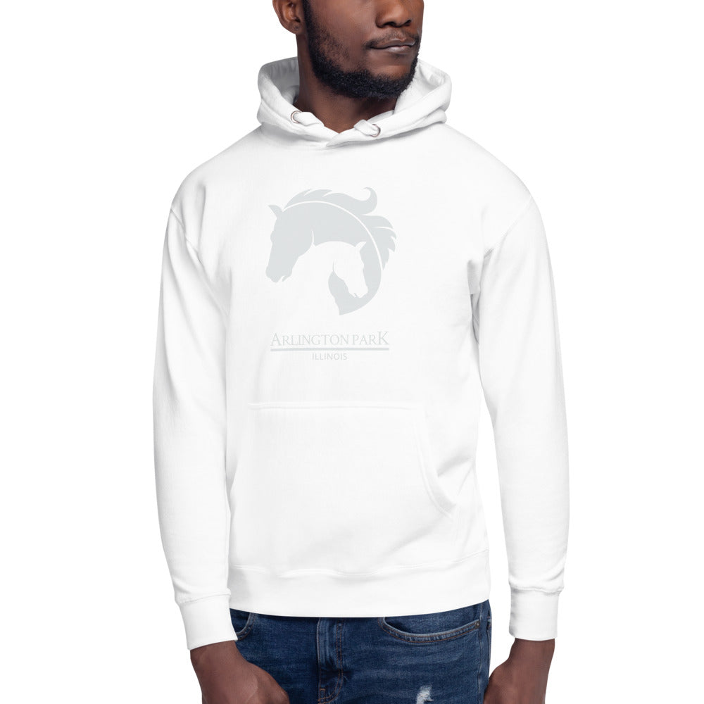 Cool Arlington Park Horse Racing Track Derby Fans Unisex Hoodie Top Sweatshirt